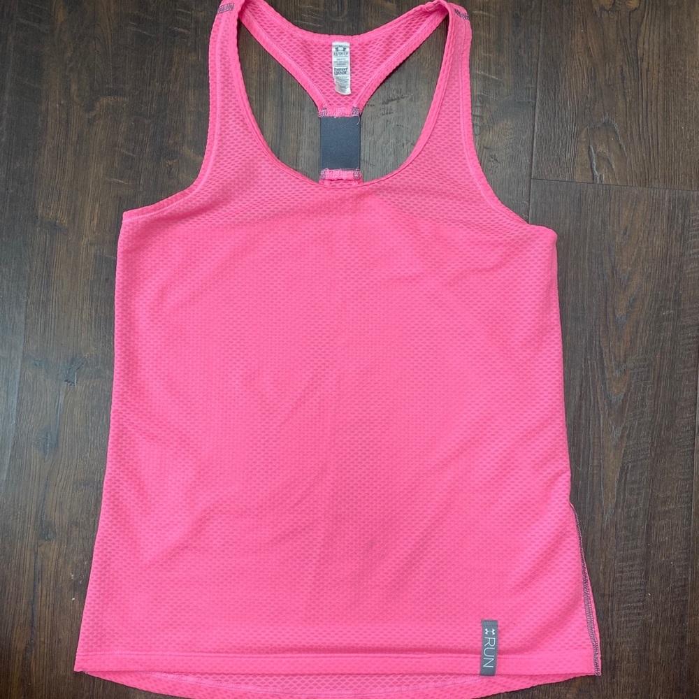 Under Armour Run Lightweight Pink Tank
